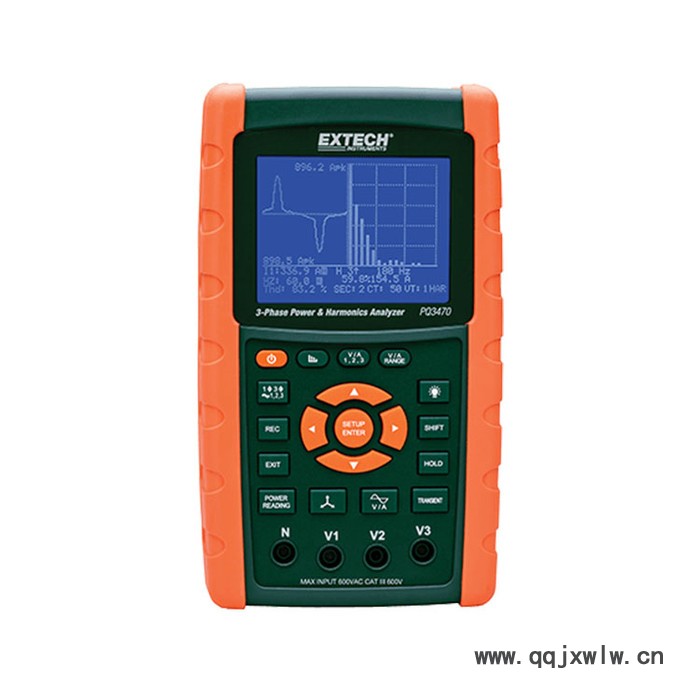 EXTECH艾示科PQ3450/PQ3470/PQ34/-2/-12/-30/-NIST電源質(zhì)量分析儀