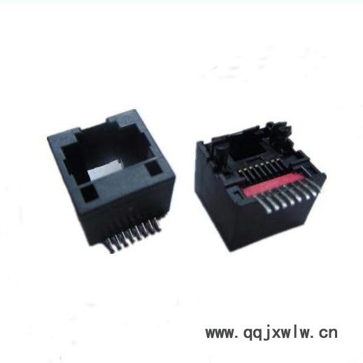 供應(yīng)興伸展電子直立式貼片RJ45插座(圖)/貼片插座/工控機(jī)網(wǎng)口