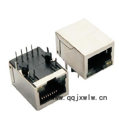 供應(yīng)興伸展電子10P8C/薦RJ45帶變壓器/150v熱塑性/以太網(wǎng)接口變壓器/定制塑料變壓器