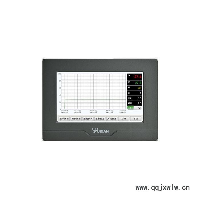 YUDIAN/宇電AI-3504M 四路5寸觸摸式顯示報(bào)警記錄儀