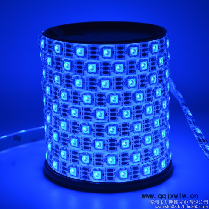 艾明斯AI-DT820D 幻彩燈帶現(xiàn)貨60燈/米全彩燈條應(yīng)用動感單車智能穿戴電競椅發(fā)光家具氛圍照明酒吧時光隧道KTV工程