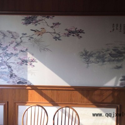 山東科納  3D打印背景  實心無縫竹木纖維集成墻面板 護墻板