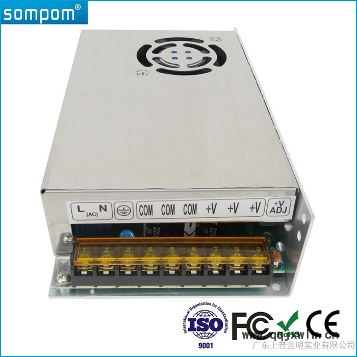 東莞廠家生產(chǎn)上普牌12V30A足180W開關電源 LED廣告燈/監(jiān)控安防/3D打印直流電源