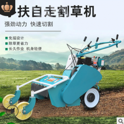 農(nóng)用汽油鋤草碎草機 柴油秸稈還田機碎草割草機 小型農(nóng)業(yè)機械