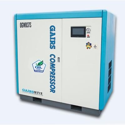 OGWB(Y)系列水潤滑無油單螺桿變頻(永磁變頻)空壓機