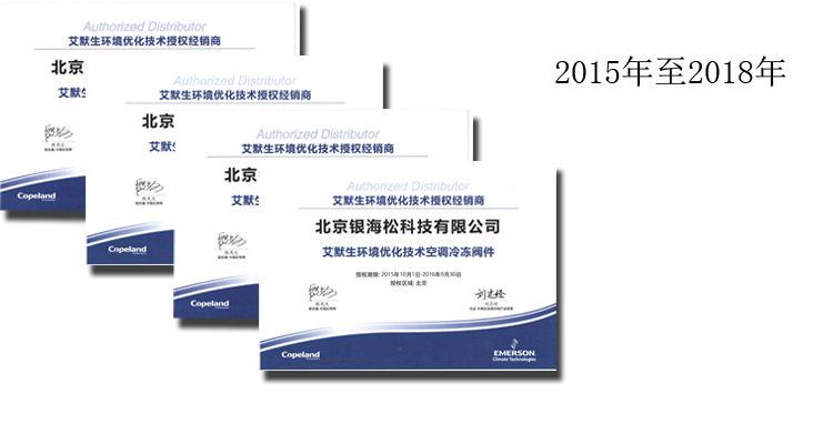 閥件授權(quán)證書