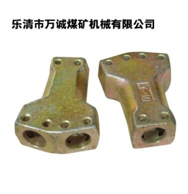 KJ10礦用三通接頭 Y型三通快速接頭 不銹鋼管件煤機(jī)配件快速接頭