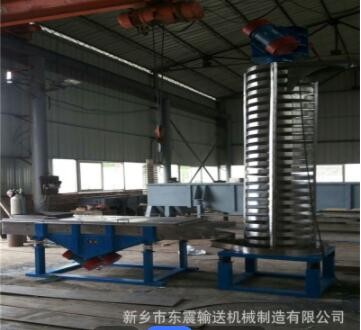 DZC垂直振動提升機 加工定制 不銹鋼冷卻振動提升機 自動化機械