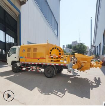 雙噴頭 混凝土濕噴臺車多種型號隧道涵洞建設(shè)工程混凝土濕噴臺車