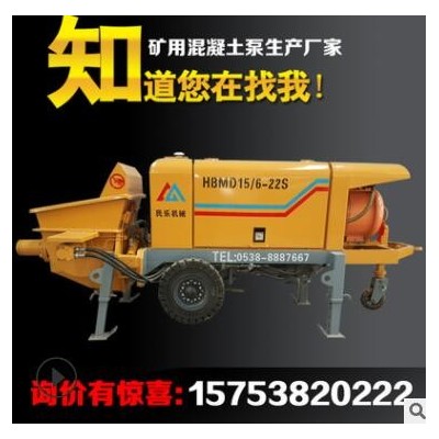 HBTS15-6-22 細(xì)石砂漿混凝土泵 多種型號小型細(xì)石混凝土泵