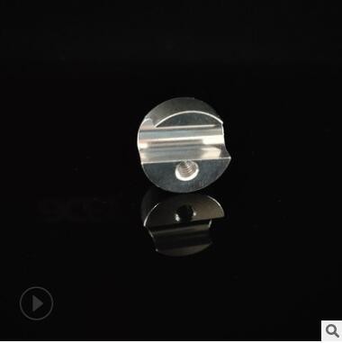 寧波工廠供應6061鋁合金玻璃夾配件鋁制品固定螺帽可來圖來樣定制