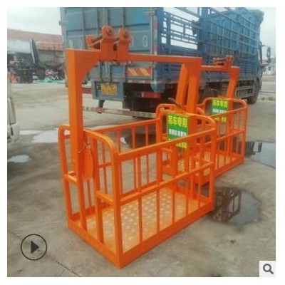 吊車吊籃 廠家現(xiàn)貨供應(yīng)吊車全車配件 1.2米1.5米吊籃 高空作業(yè)