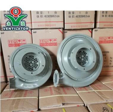 開平永強(qiáng)風(fēng)機(jī)廠直供250W噴砂機(jī)吸塵拋丸機(jī)配套用中壓風(fēng)機(jī)220V鐵殼