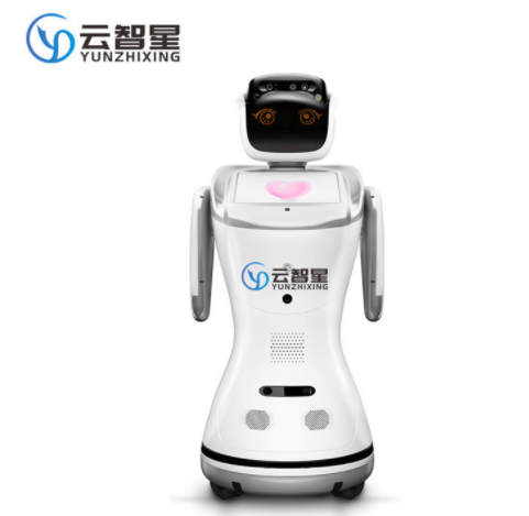 三寶小精靈商用智能服務(wù)機(jī)器人零售連鎖門店商場酒店迎賓機(jī)器人