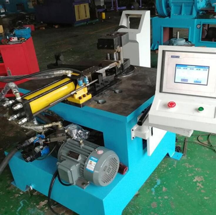 圓管快速沖弧口不銹鋼管頭沖弧機 全液壓自動臥式?jīng)_弧機廠家