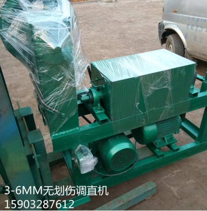 廠家供應(yīng)包塑鐵絲拉直切斷機(jī)械 彩色絲全套生產(chǎn)設(shè)備 拉直機(jī)