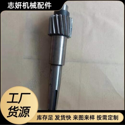 廠家加工斜齒輪軸直齒輪傳動齒輪軸加工非標(biāo)定制硬齒面齒輪
