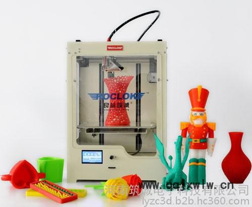 河南鄭州3D打印機廠家良益筑誠U2雙噴頭打印機