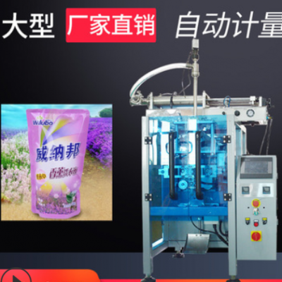 注射泵自動(dòng)計(jì)量漂白液包裝機(jī) 洗衣液包裝機(jī) 袋裝化工液體包裝機(jī)