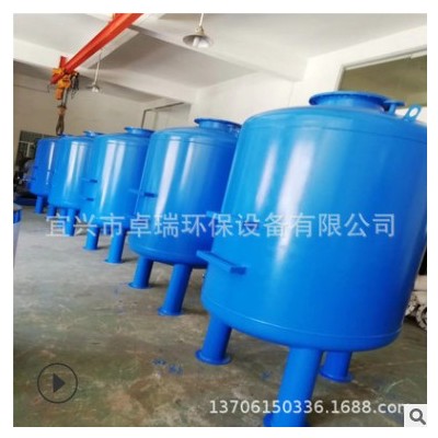 碳鋼襯膠過濾罐 砂濾罐 機械過濾器 石英砂過濾罐 石英砂過濾器