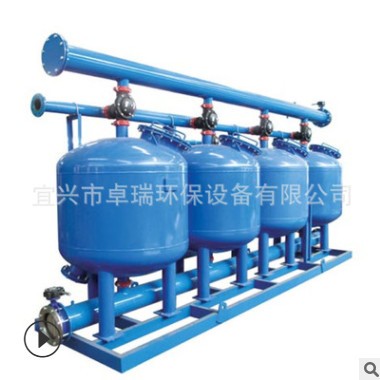 供應旁濾設備 旁濾器 淺層砂過濾器 電廠鋼廠循環(huán)水過濾設備