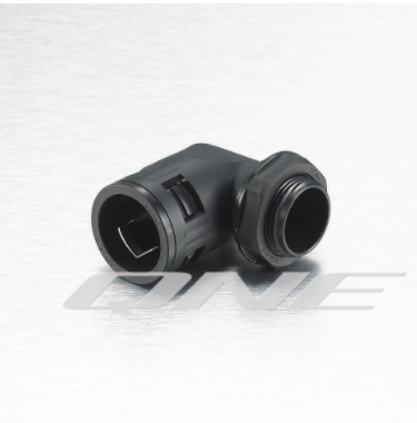 90°彎角波紋管直插式快速接頭 PG29-AD34.5快速彎頭